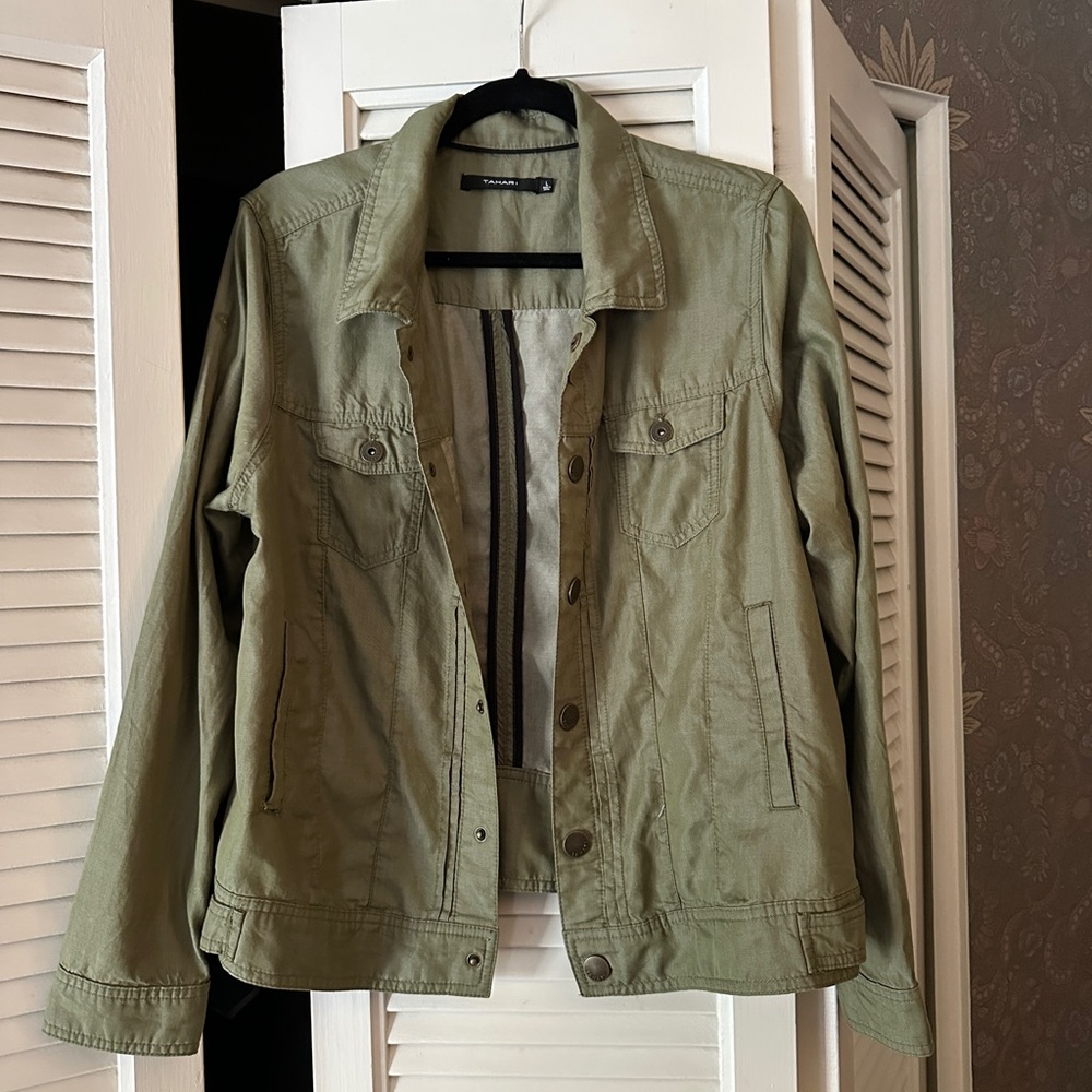 Tahari Khaki Jacket